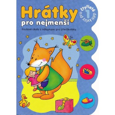 Hrátky pro nejmenší Kvízy pro čtyřleté děti 1 – Zboží Mobilmania