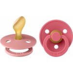 BIBS Colour anatomické dudlíky kaučuk 2ks dusty pink coral – Zboží Dáma