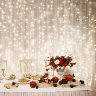 Vánoční sada LED ZÁVES HOME DLF210 WW 210ks 2x1m teplá bílá IP44 – Hledejceny.cz