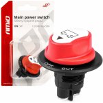 Hlavní vypínač autobatérie 12/24V max.50A AMiO-03025 | Zboží Auto