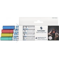 Schneider Paint-It 010 4 různé kovové barvy ML1011502 223809