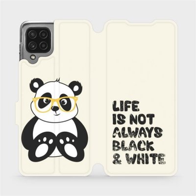 Pouzdro Mobiwear Flip Samsung Galaxy A22 4G - M041S Panda - life is not always black and white – Zbozi.Blesk.cz