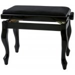 Gewa Piano stolička Deluxe Classic 130.330 Černý Lesk – Zboží Dáma