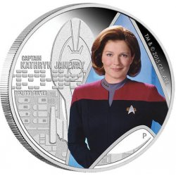 Perth Mint Star Trek Captain Janeway Proof 1 oz