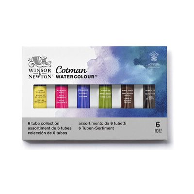 Cotman sada akvarelových barev 6x8ml tubičky – Hledejceny.cz