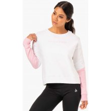 Ryderwear dámská mikina Hybrid Pullover White Pink