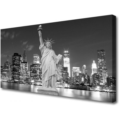 Obraz na plátně Socha Svobody New York 100x50 cm – Zboží Mobilmania