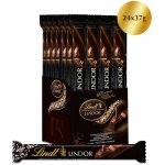 Lindor tyčinka Hořká čokoláda plněná krémovou náplní 24 x 37 g – Sleviste.cz