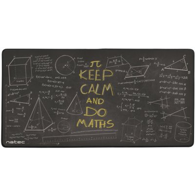 Natec Mousepad MATHS Maxi 800x400mm (NPO-1455) – Zbozi.Blesk.cz