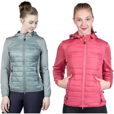 HKM Mikina Combi Style Unisex malinová – Zboží Mobilmania