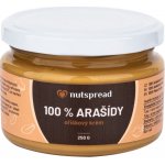 Nutspread Arašídový krém jemný 250 g – Sleviste.cz