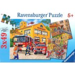 Ravensburger Hasiči 3v1 3 x 49 dílků – Zbozi.Blesk.cz