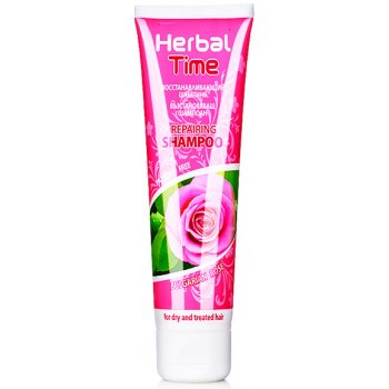 Herbal Time Regeneruici šampon na vlasy Bulharské růže 250 ml