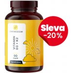 Chromozoom VITAMIN D3 + K2 90 kapslí – Hledejceny.cz