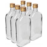 Láhev / placatka 6 ks se šroubovacím uzávěrem 0,5 l – Hledejceny.cz