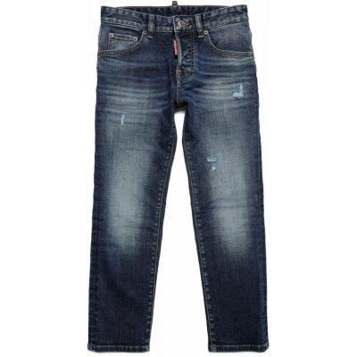 DSQUARED D2P438U STANISLAV JEAN PANTALONI modrá