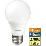 McLED LED žárovka 6,5W 550lm 2700K 180° E27 – Zbozi.Blesk.cz