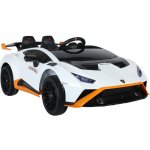 Lean Cars elektrické vozidlo Lamborghini STO Drift bílá – Sleviste.cz