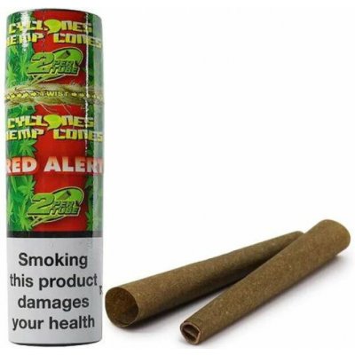Juicy Jays Hemp Blunt Cones konopný blunt dutinky 2 ks red alert – Zboží Mobilmania