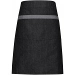 Premier Workwear Džínová zástěra střední délky PR128 Black Denim 70x50cm – Hledejceny.cz