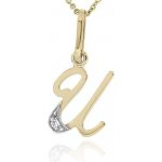 Zlatnictví U Kostela Zlaté přívěsky písmenka abecedy 087ž 714077379 – Hledejceny.cz