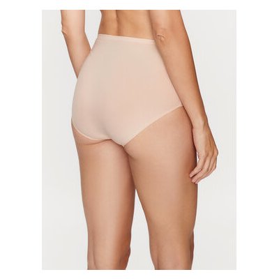 Chantelle Klasické kalhotky s vysokým pasem Soft Stretch C26470 Béžová – Sleviste.cz