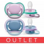 Avent Philips šidítko Ultra air neutral dívka modrá 2ks – Hledejceny.cz