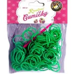 Loom Bands 200ks + háček zelené – Zboží Dáma