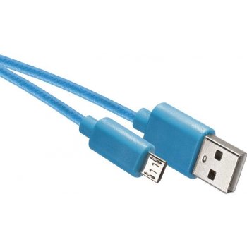 Emos SM7006B USB 2.0 A/M - micro B/M, 1m, modrý