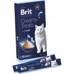 Brit Premium by Nature Cat Creamy Treats with Liver 6 x 15 g – Hledejceny.cz