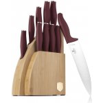 Berlingerhaus Sada nožů se stojanem BAMBOO 10 ks Leonardo Collection BH 2980 – Zboží Mobilmania
