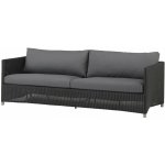 Cane-line Diamond 209x88x63 cm hliník graphite sedáky Natté grey – Hledejceny.cz