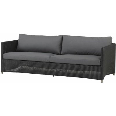 Cane-line Diamond 209x88x63 cm hliník graphite sedáky Natté grey – Hledejceny.cz