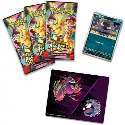 Pokémon TCG Ascended Heroes Tech Sticker Collection - Gastly – Zboží Dáma
