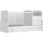 Faktum kombi postýlka Mia 120x70 cm White – Zboží Mobilmania