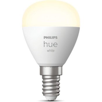 Philips HUE LED světelný zdroj, 5,7 W, 470 lm, teplá bílá, E14 PHLEDHP5.5/WHE