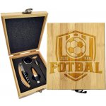 Sablio Dárková sada na víno Žiju pro fotbal: 147×168×49 mm – Hledejceny.cz