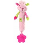 BabyOno plyšová hračka s pískátkem a kousátkem Sweet Lambie růžová – Sleviste.cz