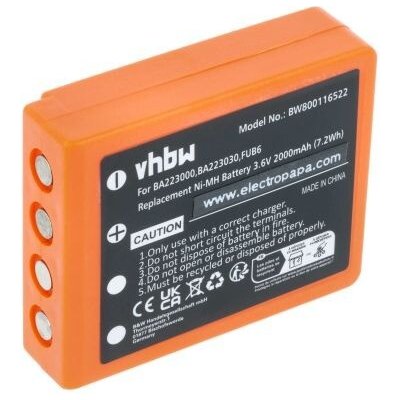 VHBW HBC Radiomatic BA223031 BA223001 2000 mAh – Sleviste.cz