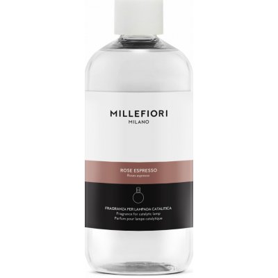 Millefiori Milano Rose Espresso náplň do katalytické lampy 500 ml – Zboží Dáma