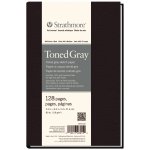 Strathmore sketchbook Toned Gray 21,6x27,9 c 118g/m2 112 stran – Sleviste.cz