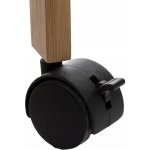 5five Simply Smart Kuchyňský regál na kolečkách LINHA se zásuvkou, bambusový – Zboží Dáma