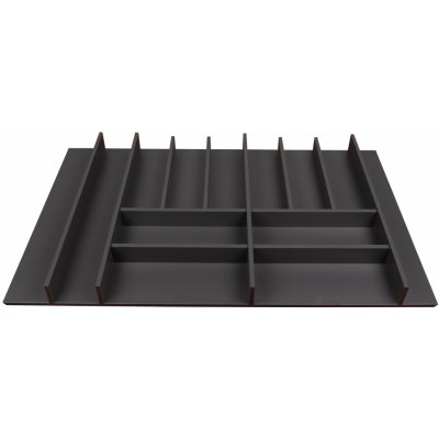 Příborník Elletipi Wood Line pro zásuvky 90 cm, černý buk,PLA O50090 BLT18 – Hledejceny.cz