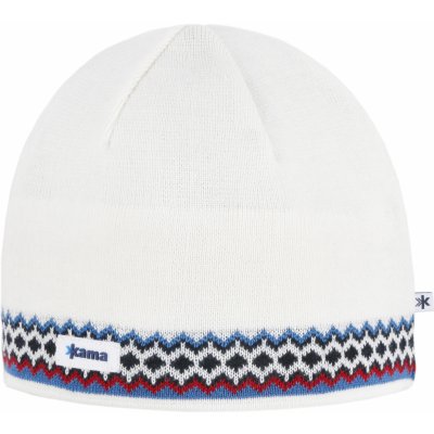 Kama pletená merino čepice A164 červená – Zboží Mobilmania