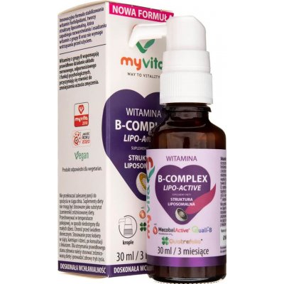 MyVita Vitamin B-Complex Active 30 ml – Hledejceny.cz