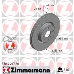 Brzdový kotouč ZIMMERMANN 370.4407.20