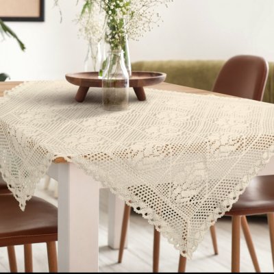 Eurofirany ažurový ubrus ROSALY 85X85cm – Sleviste.cz