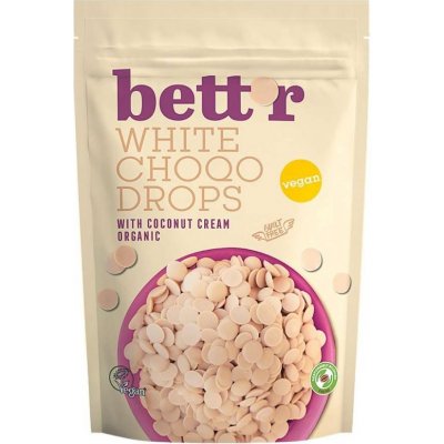 Bett´r Bio Pecičky čokoládové bílé veganské 200 g – Sleviste.cz