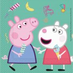Procos papírové ubrousky Peppa Pig 20ks 33x33cm – Hledejceny.cz