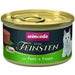 Animonda Vom Feinsten Mousse s krůtím masem a bažantem 85 g – Sleviste.cz